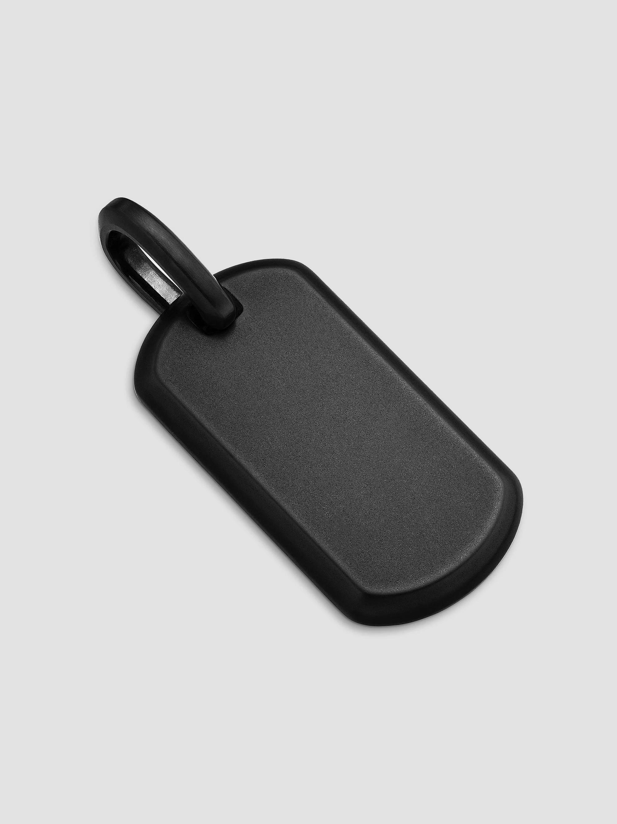 David Yurman Streamline® Tag in Black Titanium | Saks Fifth Avenue