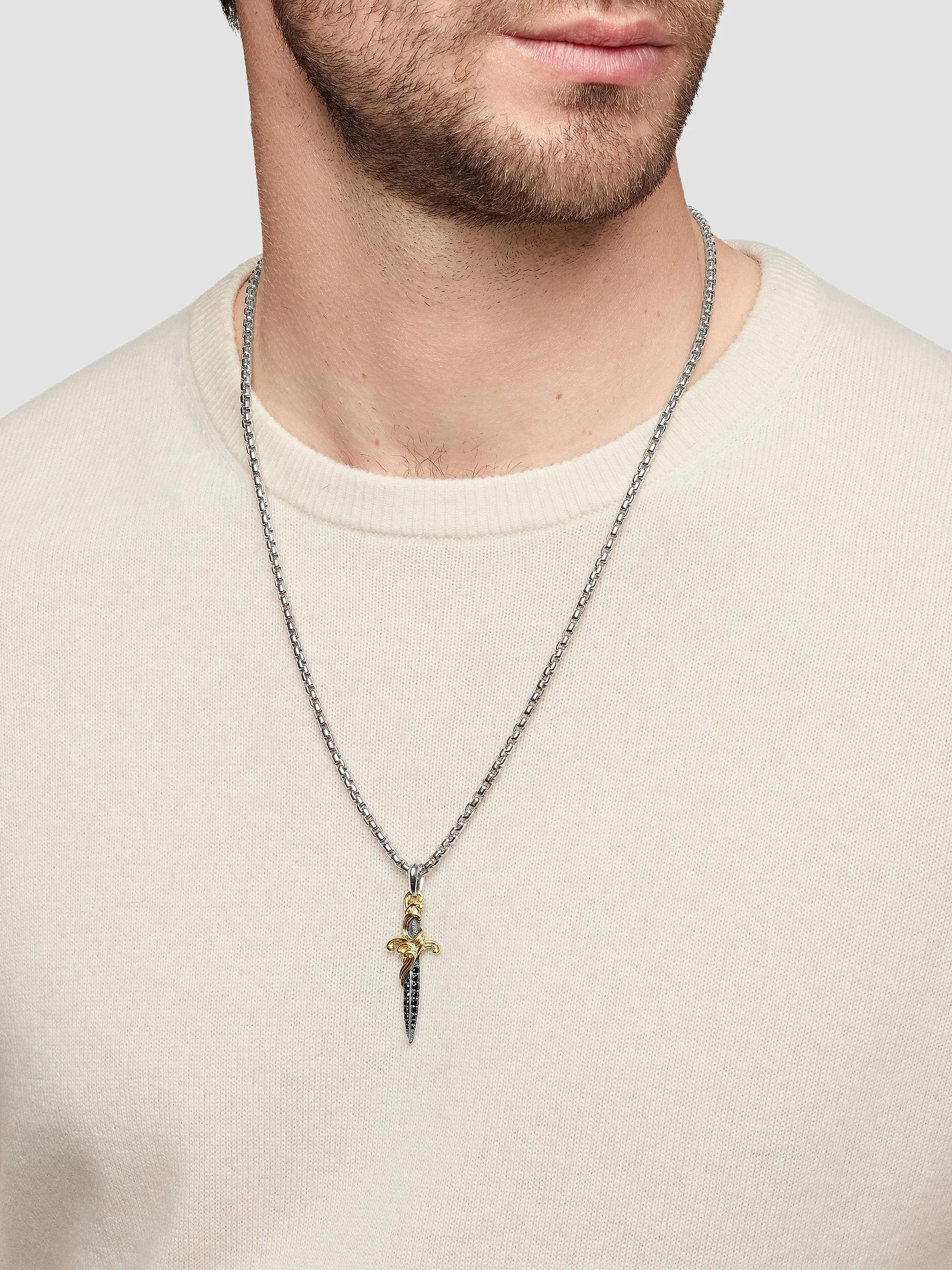 David Yurman Waves Dagger Amulet in Sterling Silver | Saks Fifth Avenue