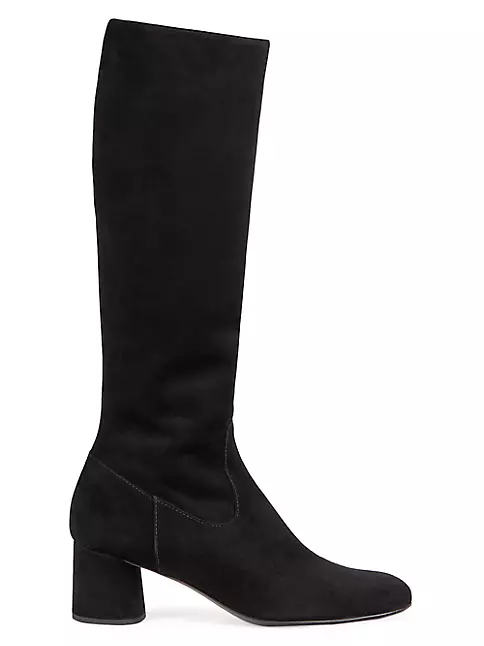 Shop AGL Lorette 51MM Suede Knee-High Boots | Saks Fifth Avenue