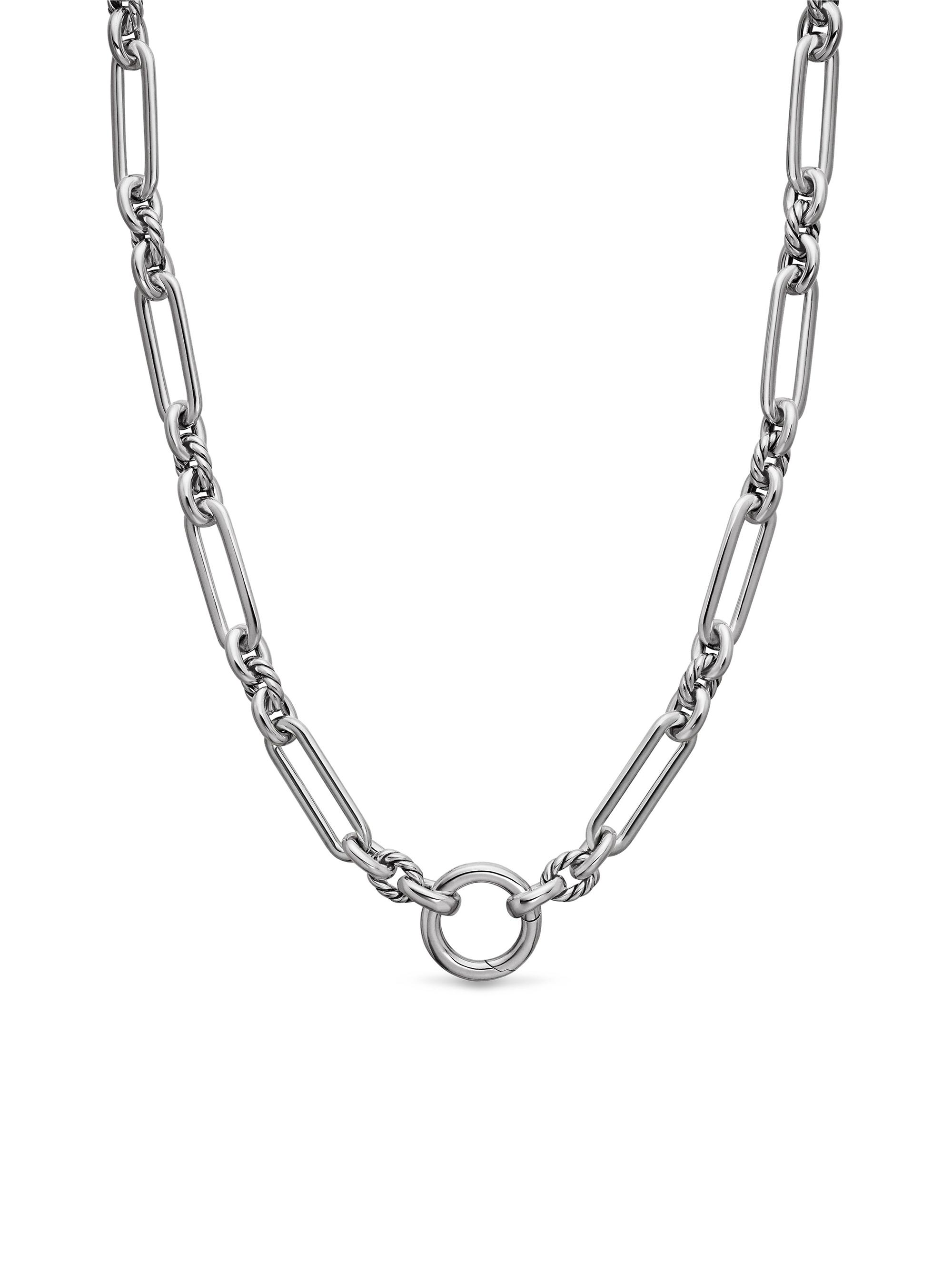 David Yurman Women's Lexington Chain Necklace in Sterling Silver - Silver
