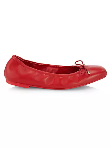 Toddler Shoes By Liv & Mia  Girls Boutique Red Quilted Bow Flats – Mia  Belle Girls
