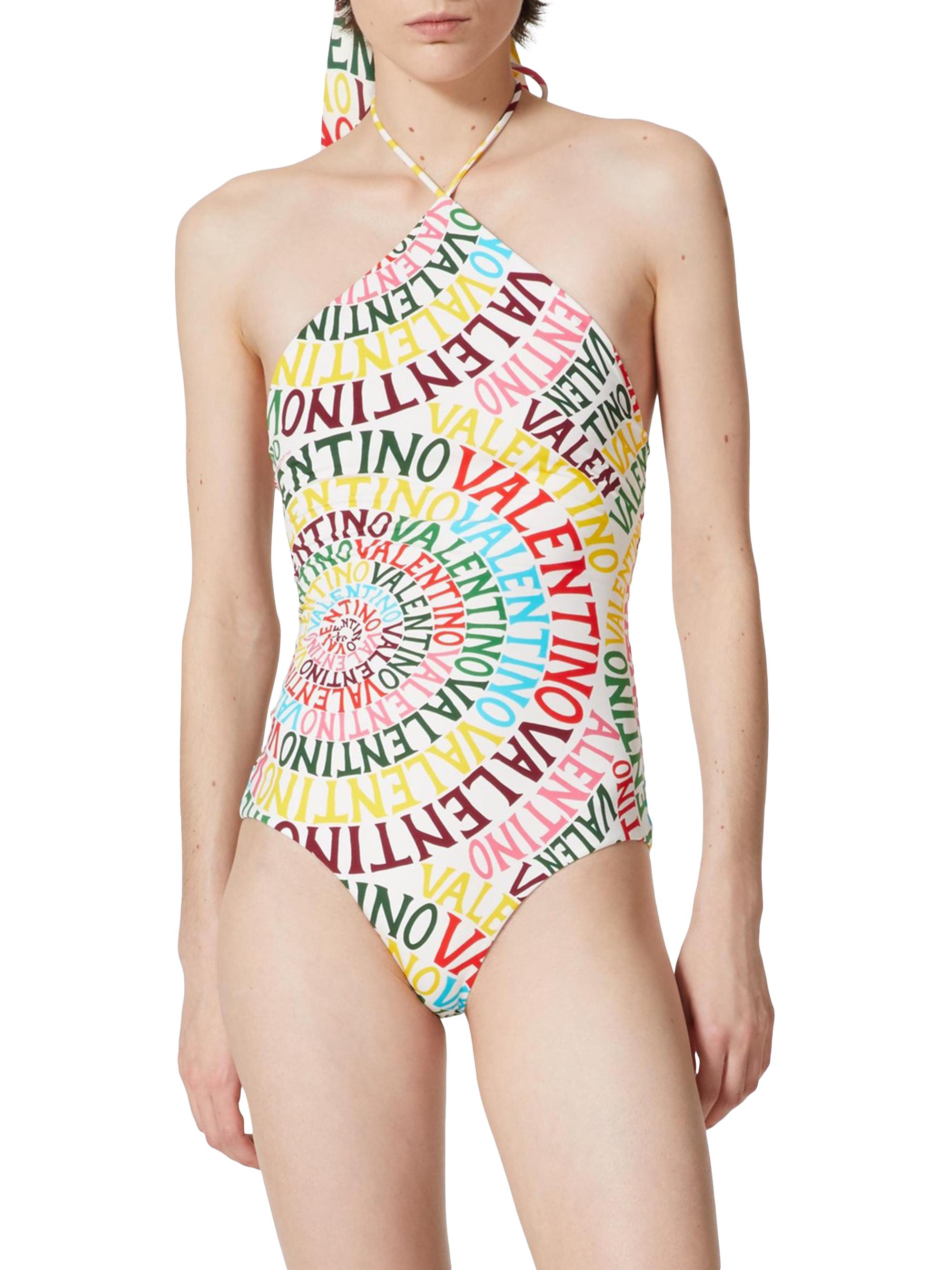 Valentino Garavani Valentino Loop Lycra Swimsuit | Saks Fifth Avenue