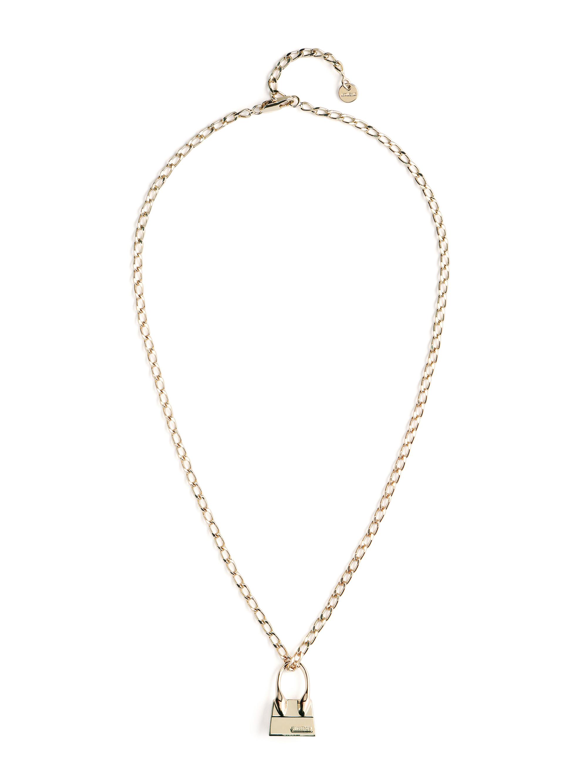 Jacquemus Men's Le Collier Chiquito Pendant Necklace - Light Gold
