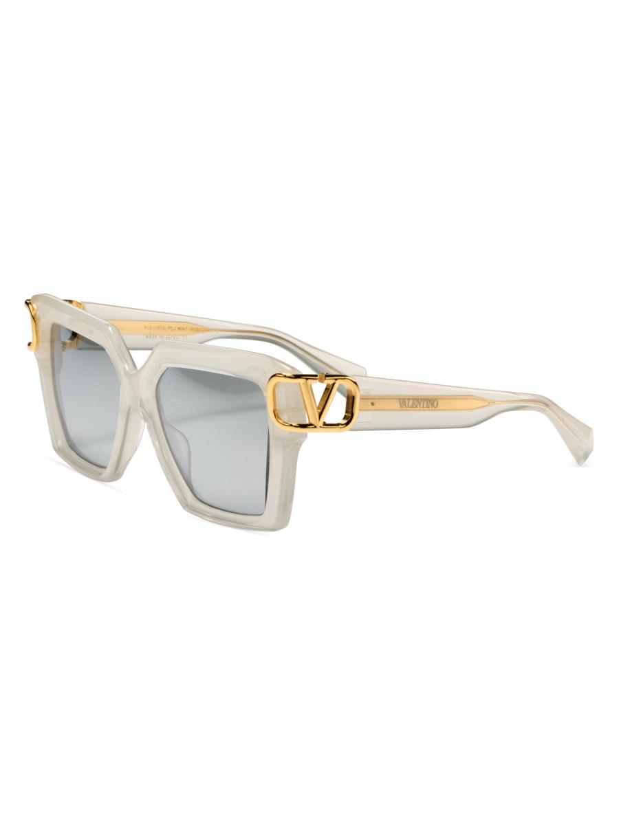 【Valentino】V-Uno 55MM サングラス Valentino Garavani V-Uno 55MM Sunglasses | Saks Fifth Avenue