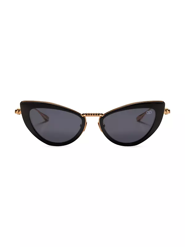 Shop Valentino Garavani Valentino VIII 50MM Cat-Eye Sunglasses 