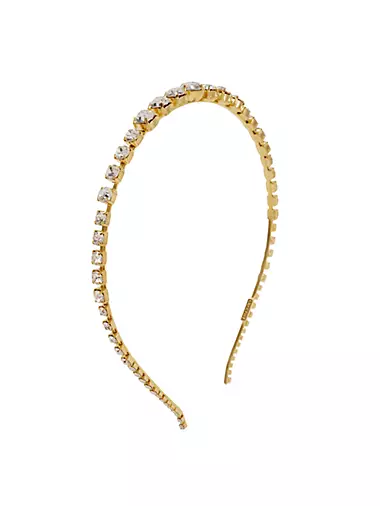 LELET NY Monarch set of three gold-plated hair clips
