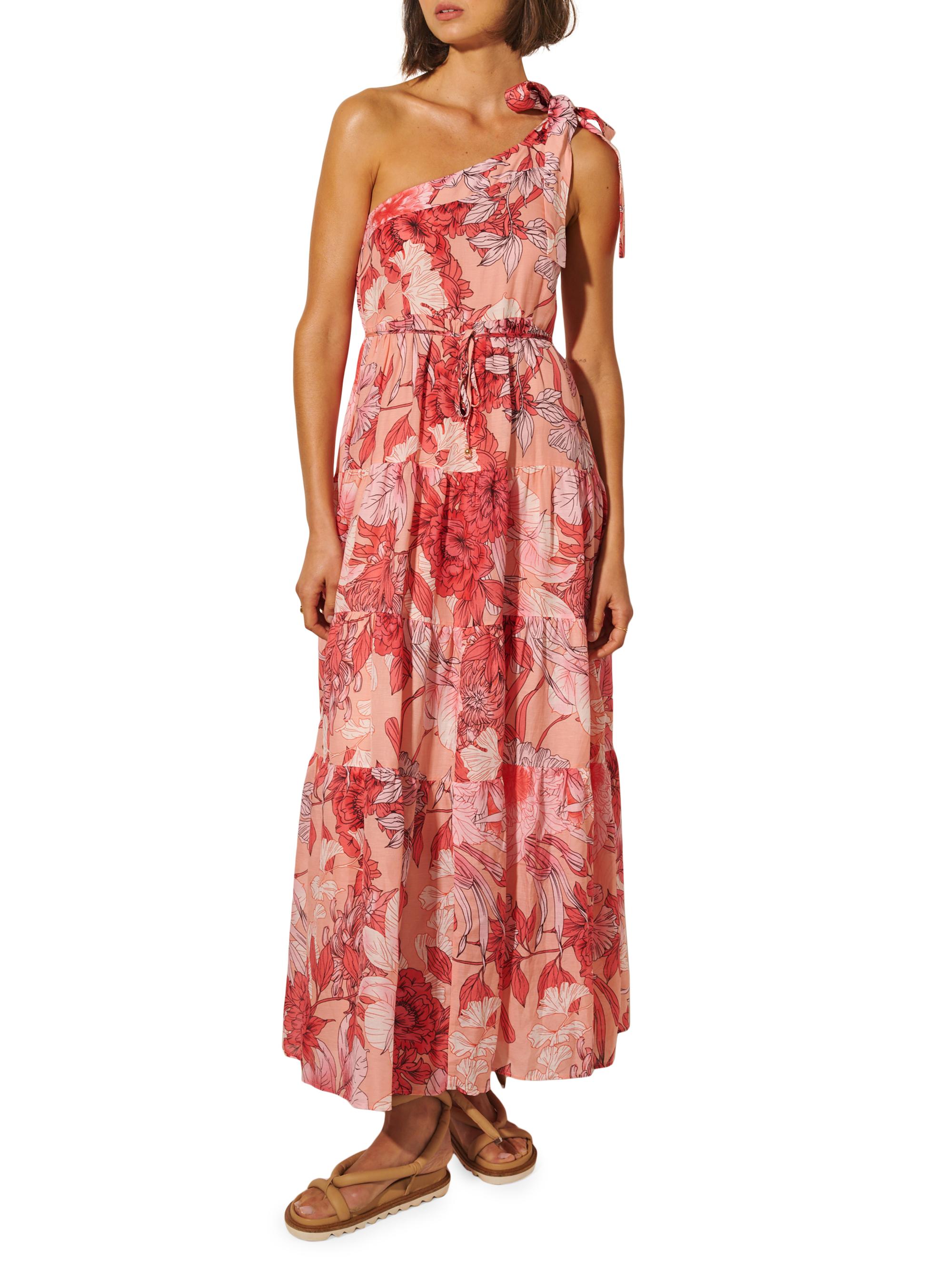 Kivari Freya Floral One-Shoulder Maxi Dress | Saks Fifth Avenue
