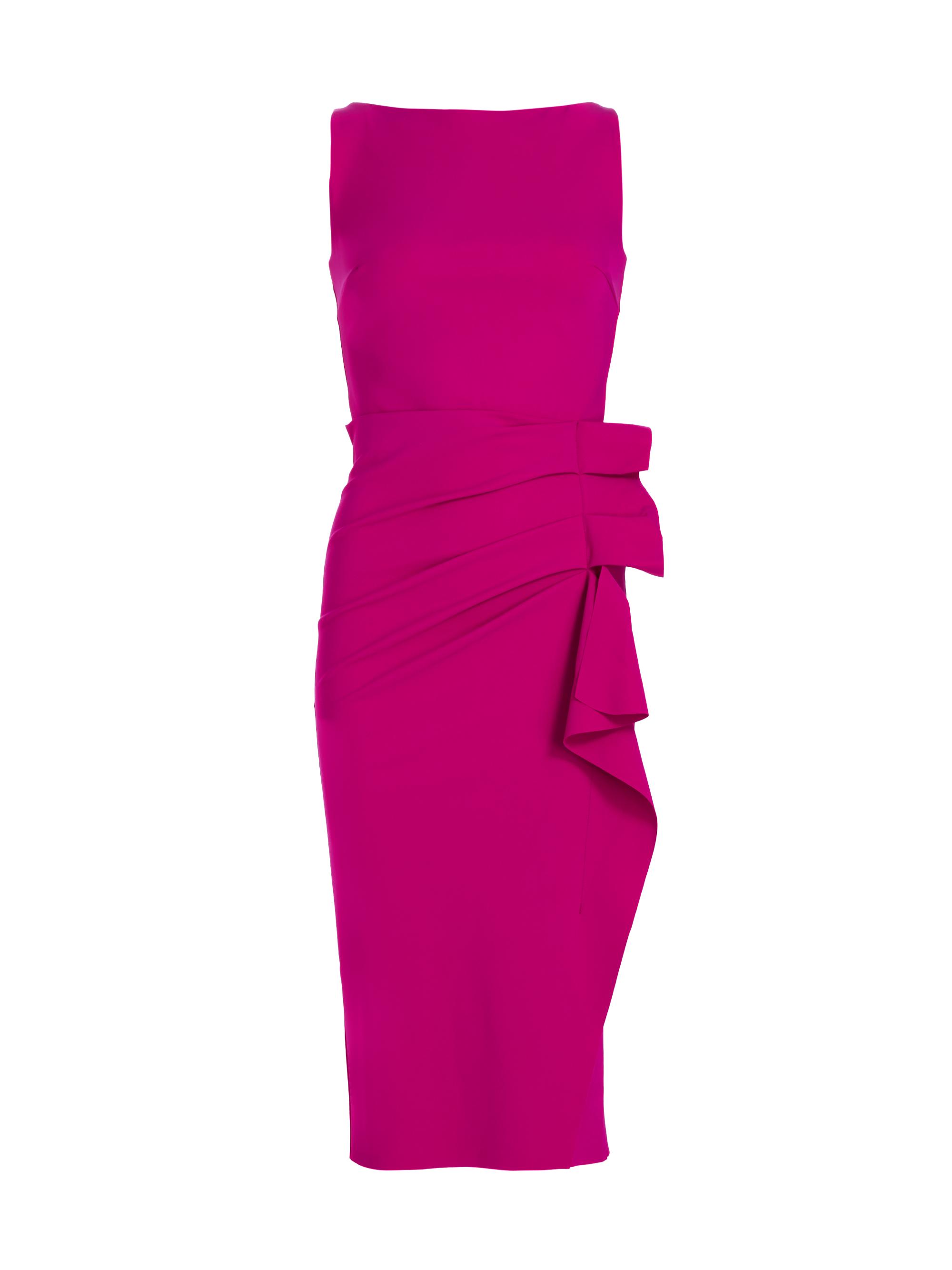 Chiara Boni La Petite Robe Women's Tradrum Gathered Sheath Dress - Ciclamino