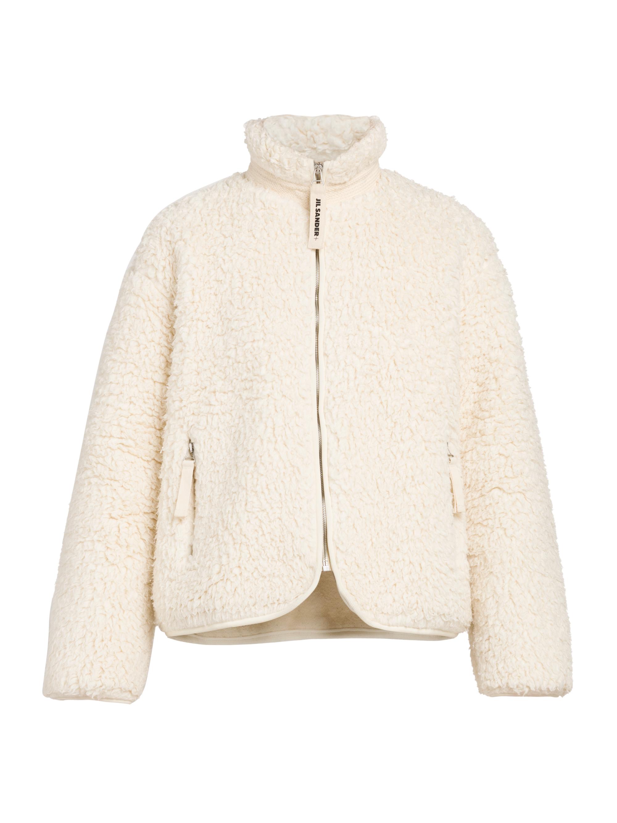 Jil Sander Cotton Fleece Sherpa Jacket | Saks Fifth Avenue