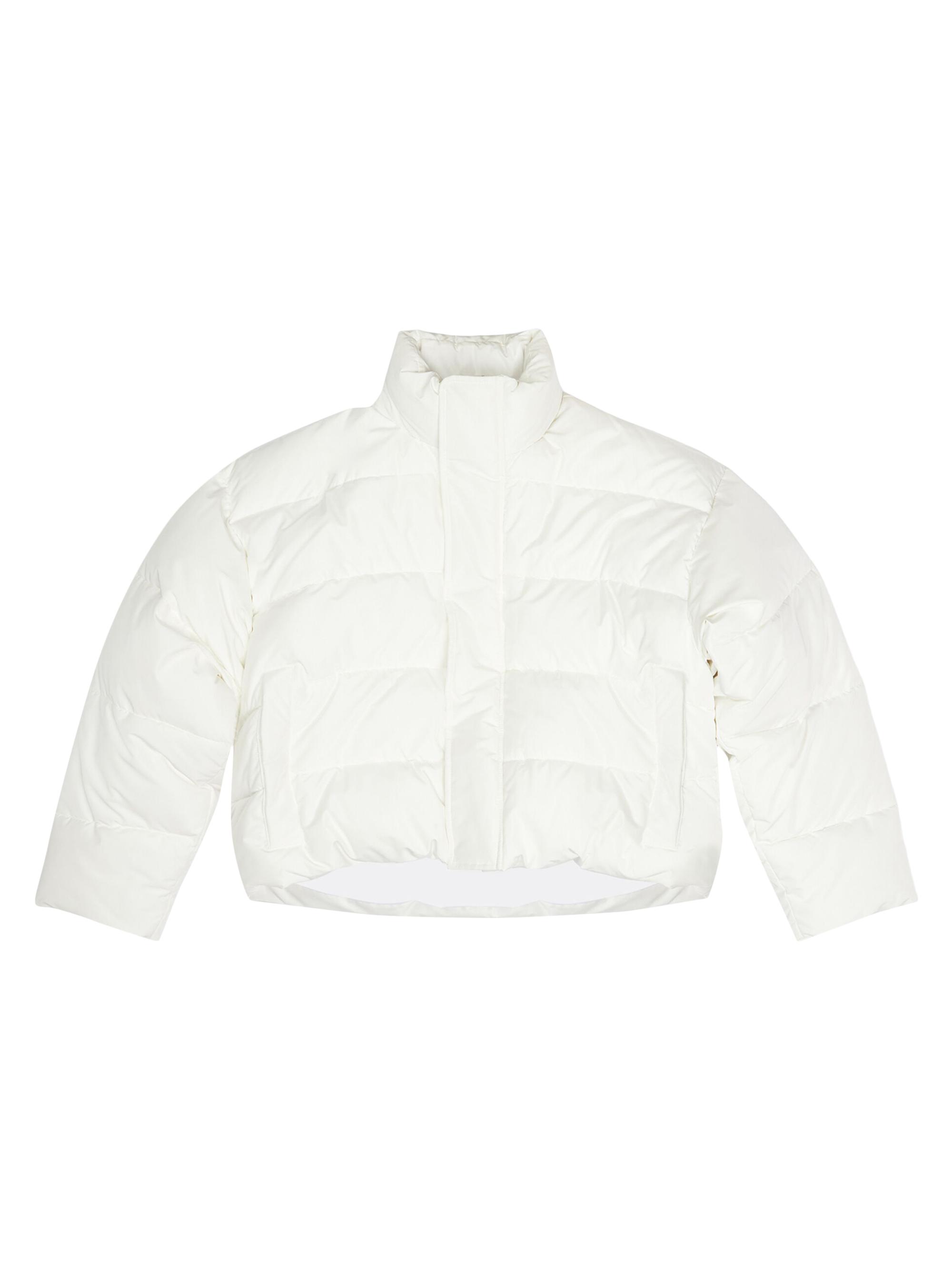 Balenciaga Women's Cocoon Puffer Jacket - White