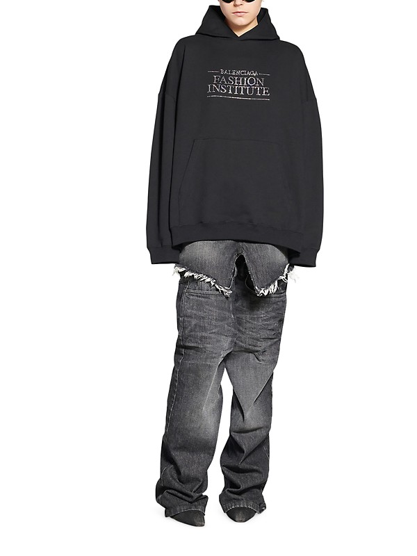 Shop Balenciaga Fashion Institute Hoodie | Saks Fifth Avenue Shop Balenciaga Fashion Institute Hoodie | Saks Fifth Avenue