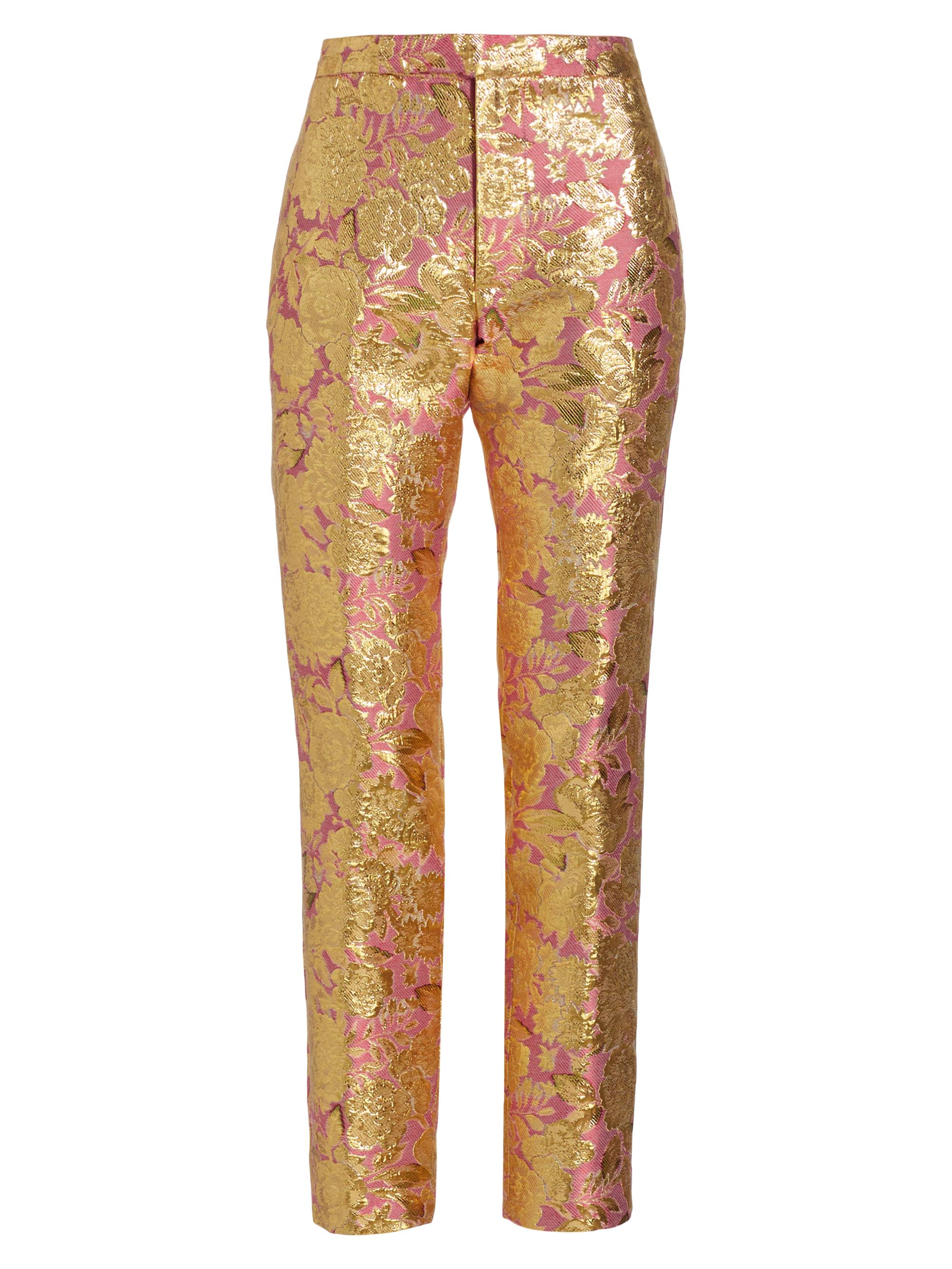 Libertine Women's Cosi Fan Tutte Slim-Fit Trousers - Pink Metallic