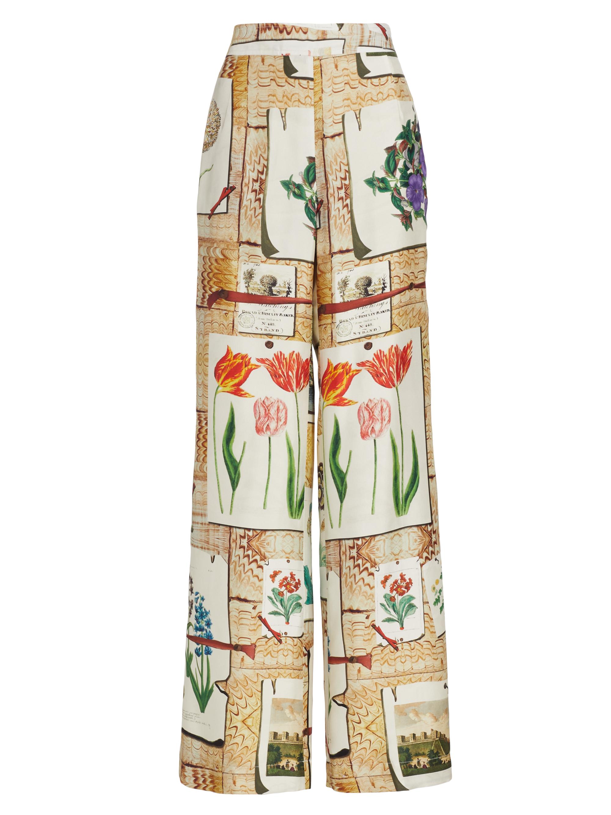 Libertine Women's Colefax Slim Aarons Pants - Tan Multi