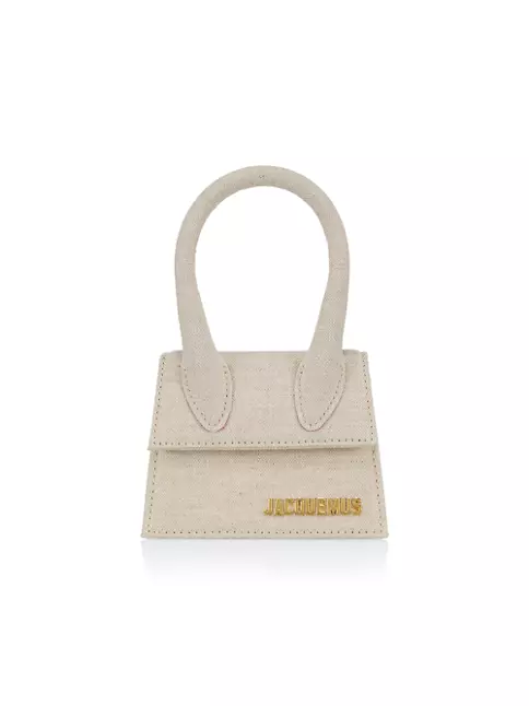 JACQUEMUS Mini Bag 'Le Chiquito' White