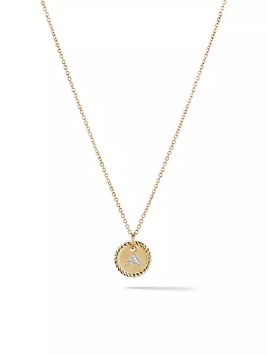 Women's Initial Designer Necklaces | Saks Fifth Avenue