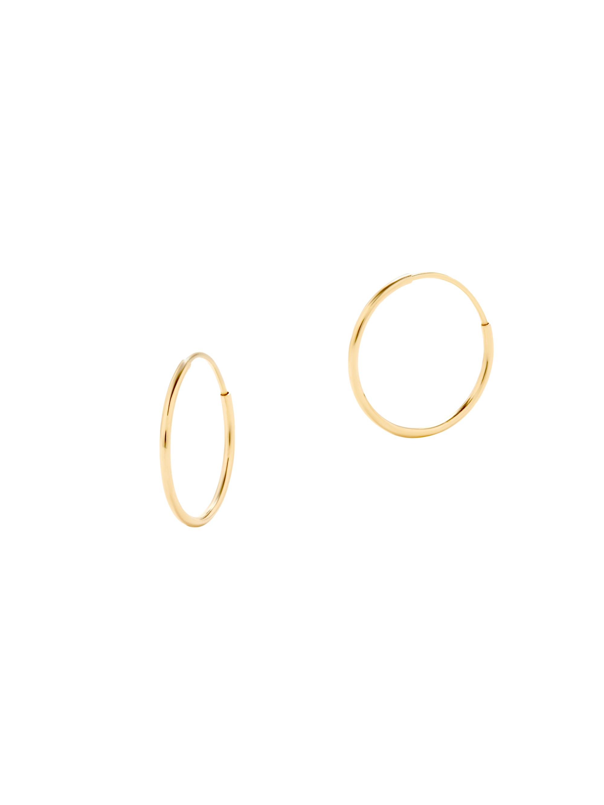 brook & york Women's Cleo 14K Gold-Vermeil Hoop Earrings - Yellow Gold