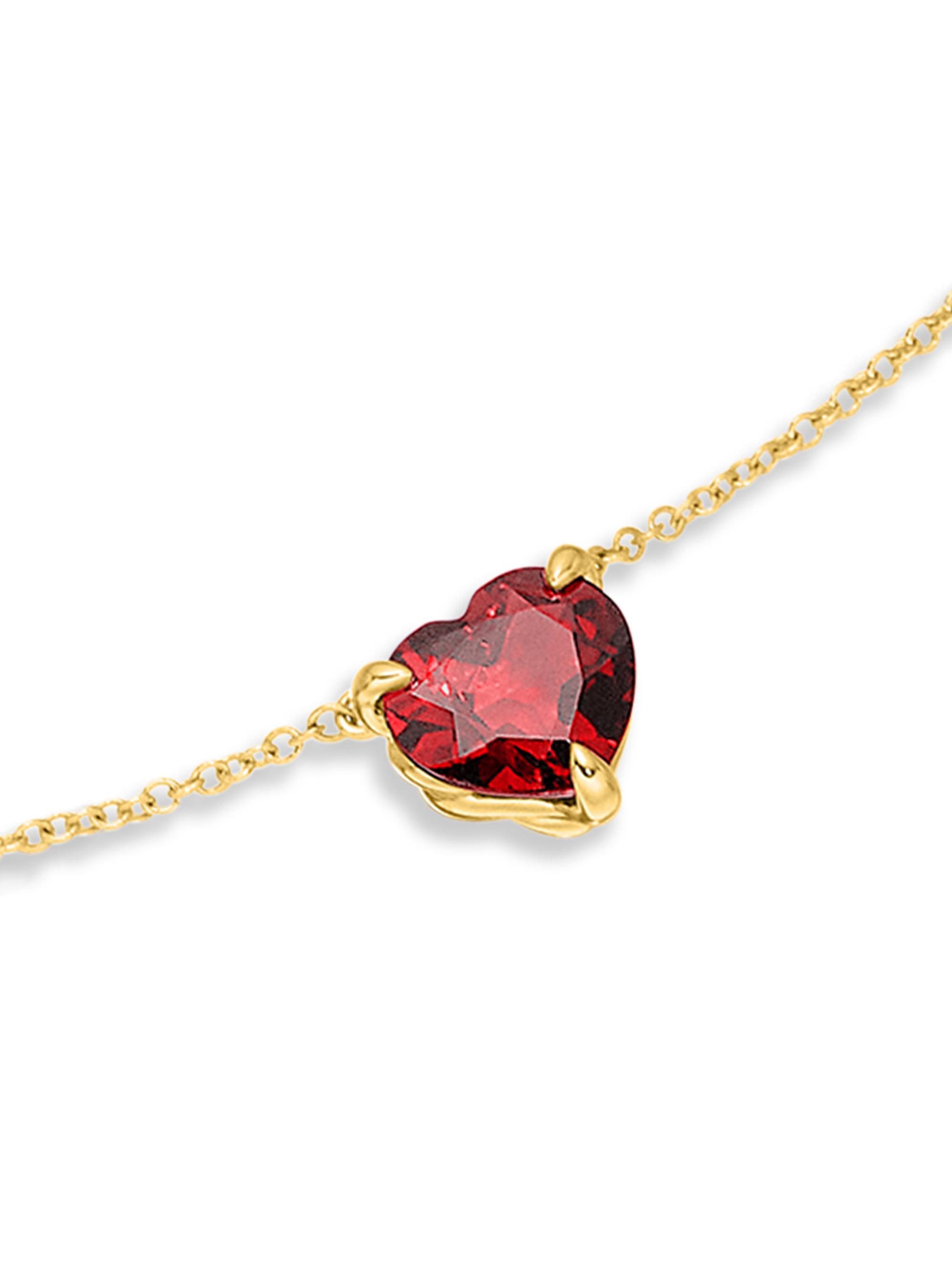 David Yurman Chatelaine Heart Pendant Necklace in 18K Yellow Gold