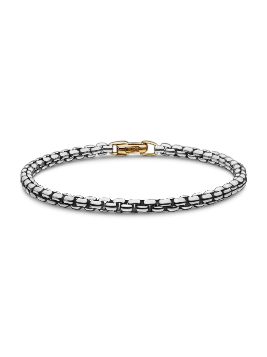 David Yurman DY Bel Aire Box Chain Bracelet in Sterling Silver