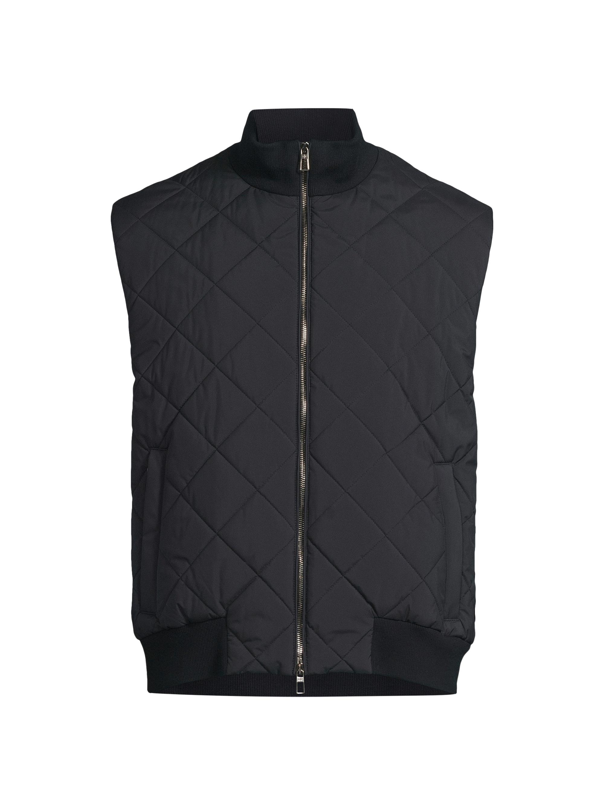 Loro Piana Men's Ampay Storm Puffer Vest - Navy Ocean Wave