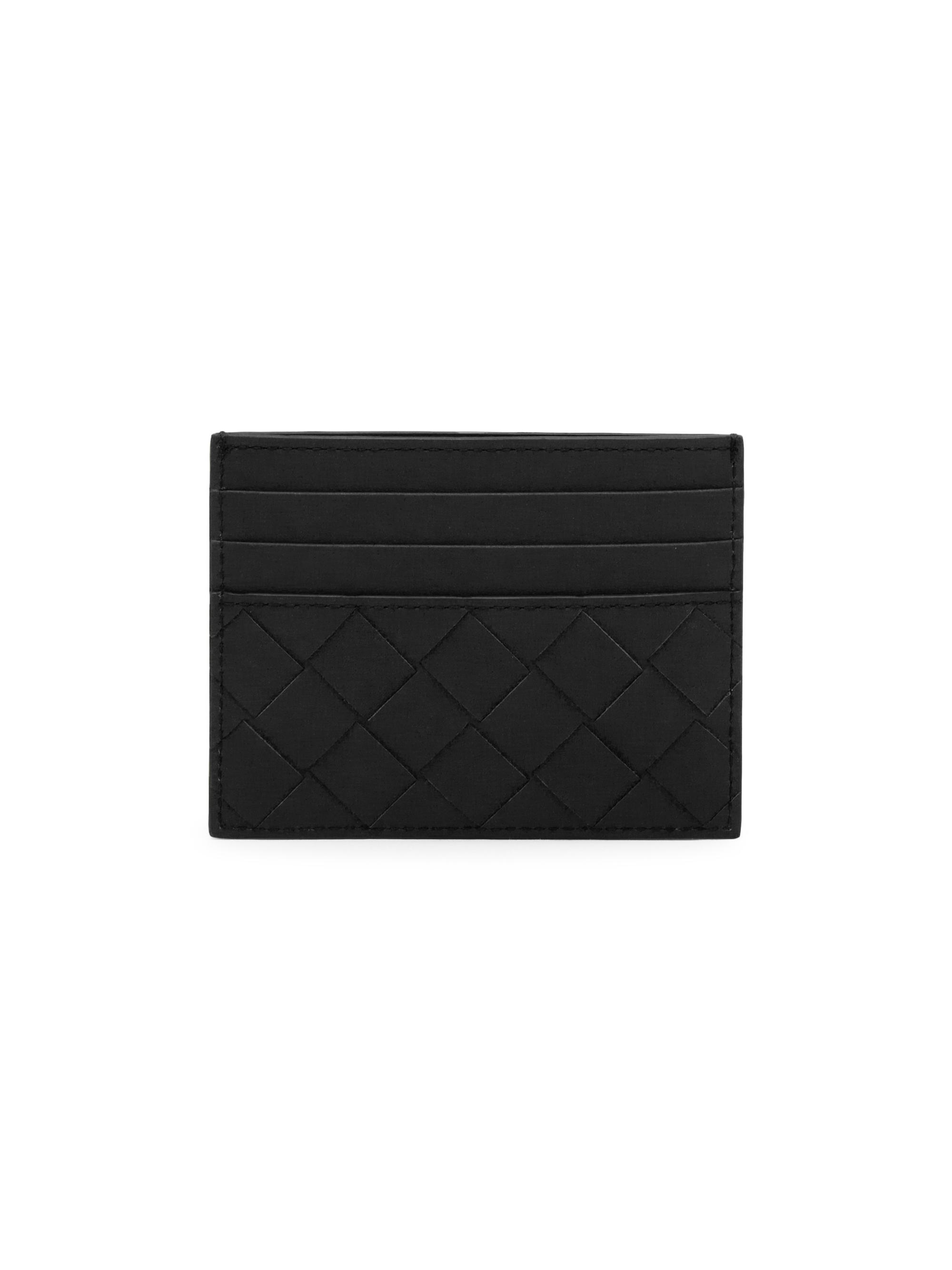 Bottega Veneta Woven Leather Card Case | Saks Fifth Avenue