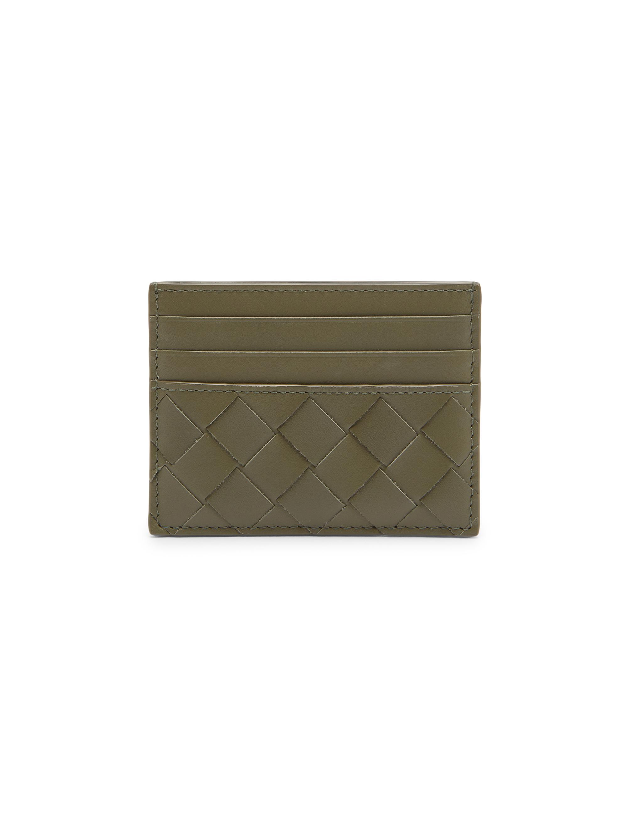 Bottega Veneta Intrecciato Leather Card Case | Saks Fifth Avenue