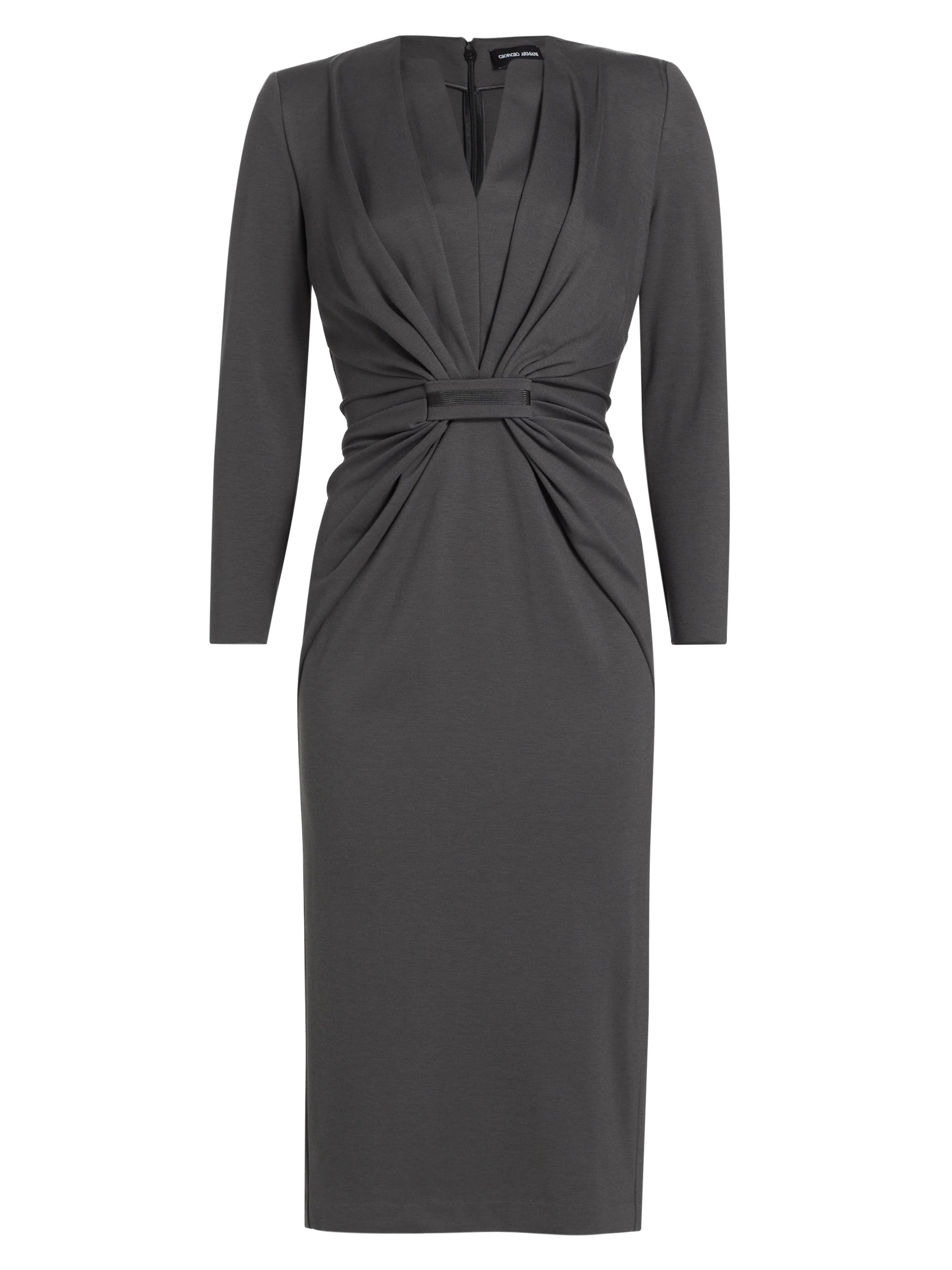 Giorgio Armani Tab Front Jersey Dress | Saks Fifth Avenue
