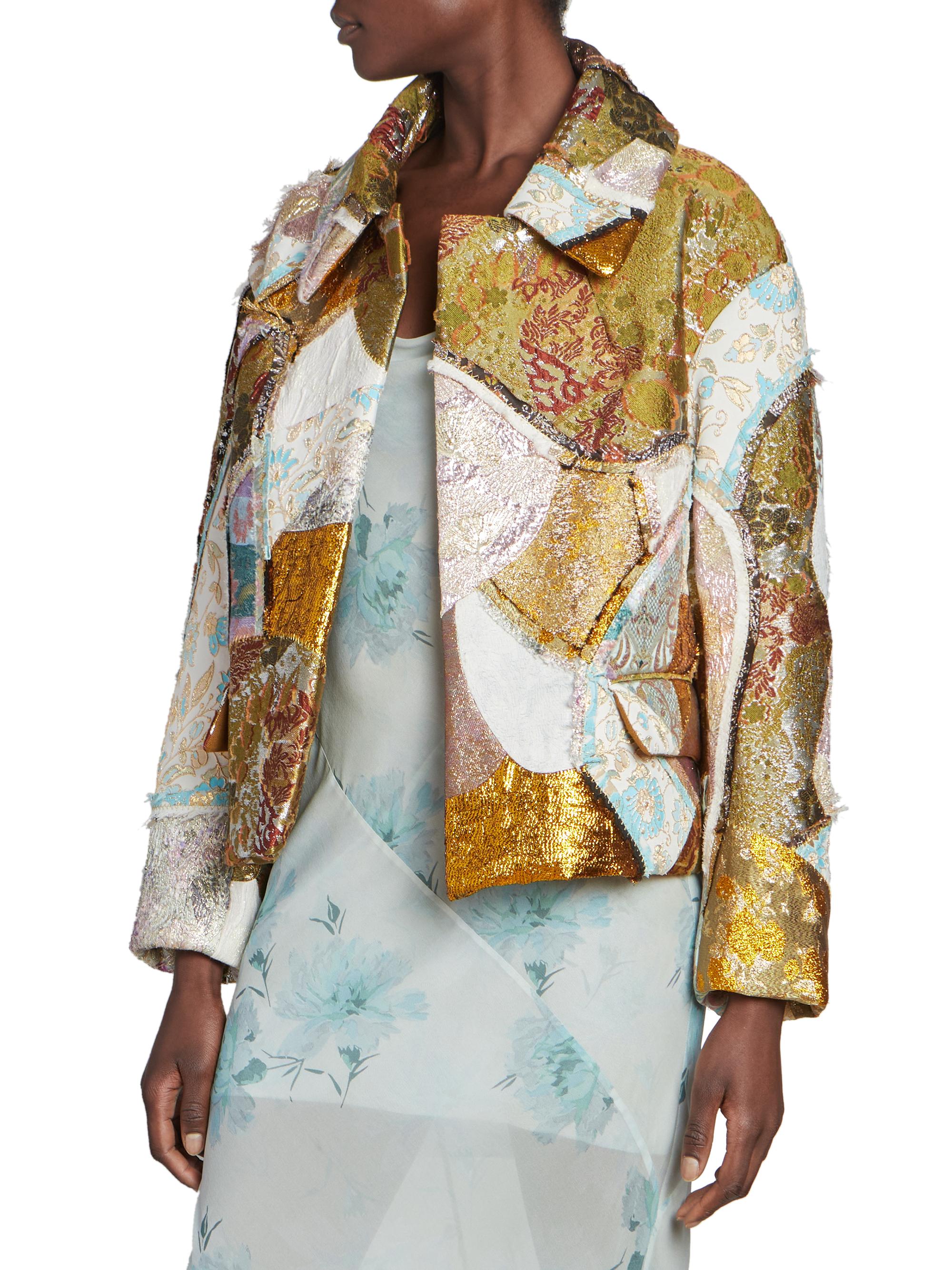 Dries Van Noten Vondi Patchwork Brocade Jacket | Saks Fifth Avenue