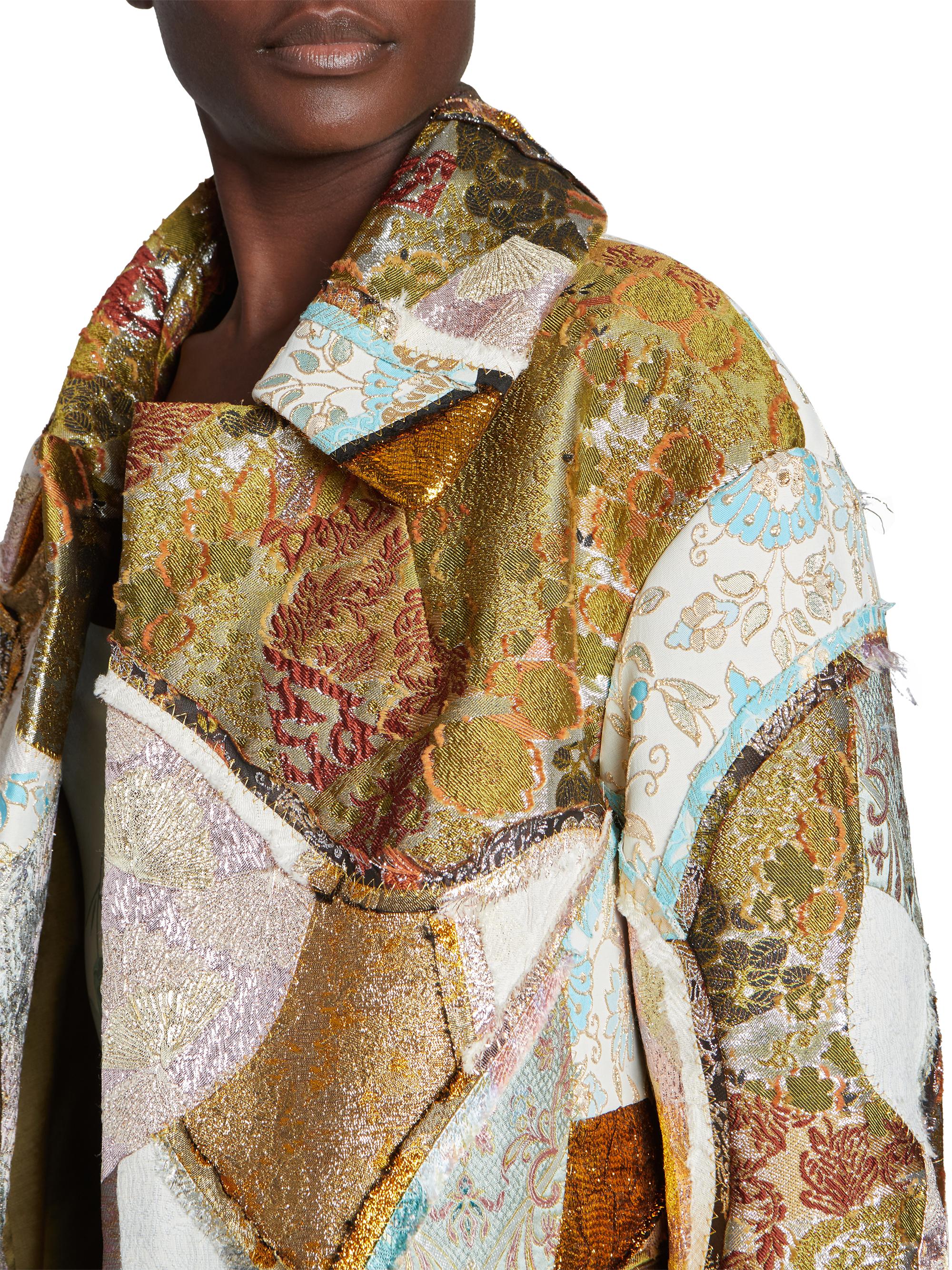 Dries Van Noten Vondi Patchwork Brocade Jacket | Saks Fifth Avenue