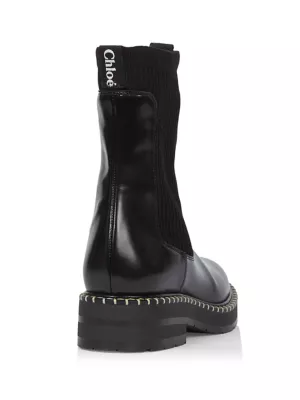 Chloé Black Noua Boots