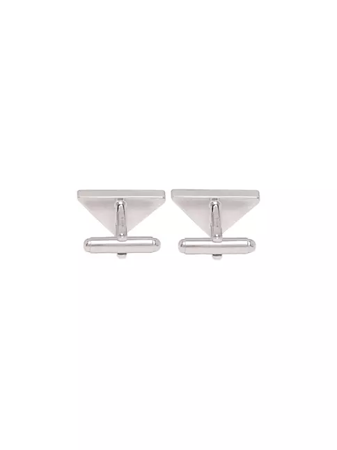 Louis Vuitton Sterling Silver Lock and Key Cufflinks