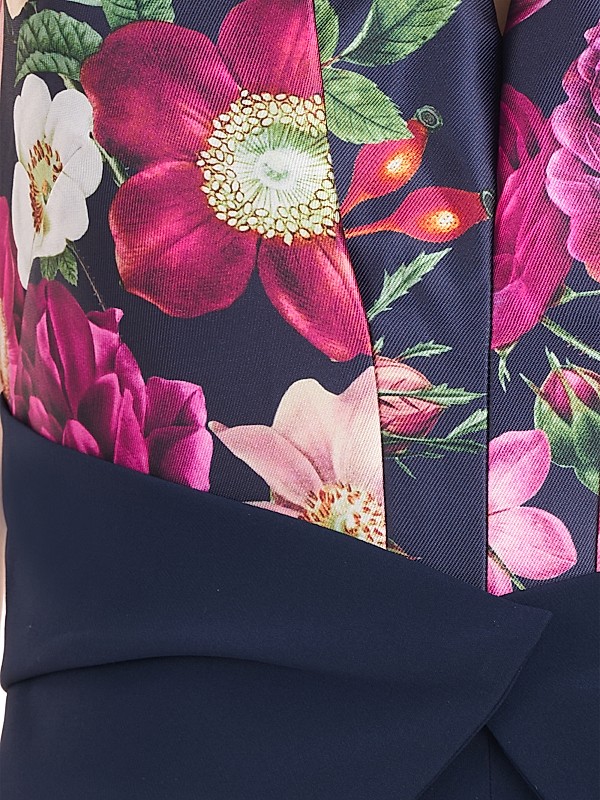 Shop Kay Unger Rene Floral Mikado Walk-Thru Jumpsuit | Saks Shop Kay Unger Rene Floral Mikado Walk-Thru Jumpsuit | Saks