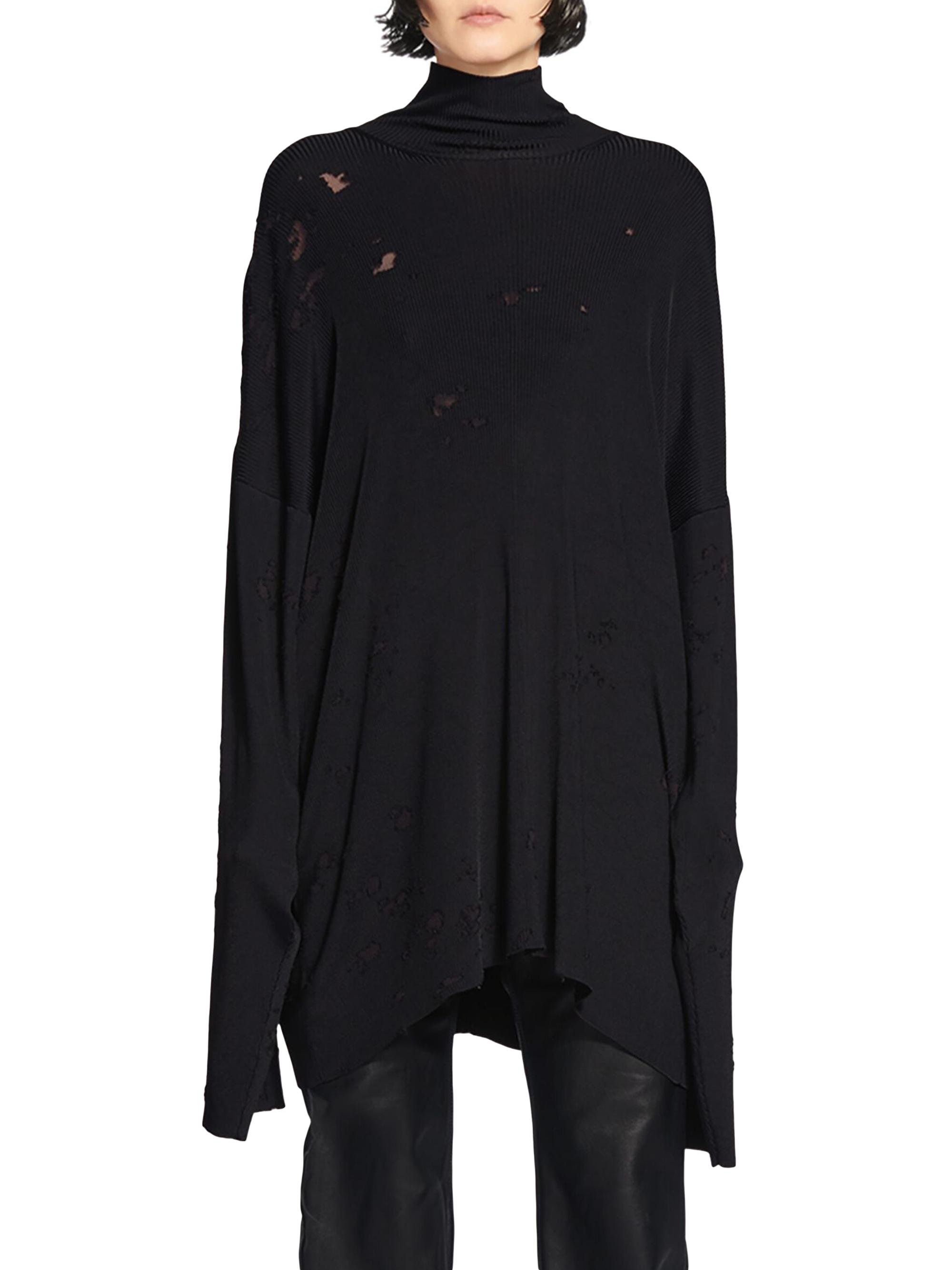 Balenciaga Destroyed Turtleneck Sweater | Saks Fifth Avenue
