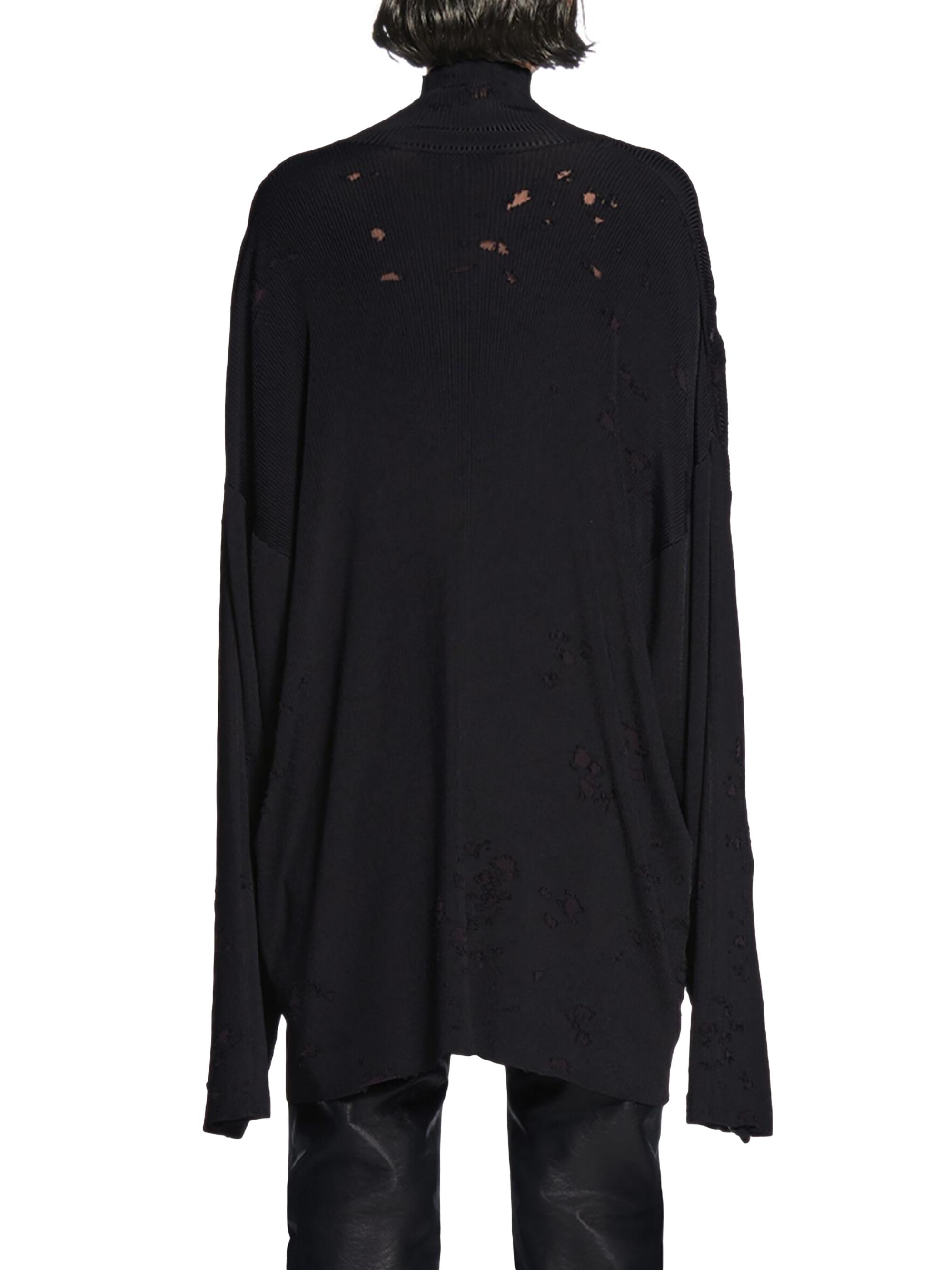 Balenciaga Destroyed Turtleneck Sweater | Saks Fifth Avenue