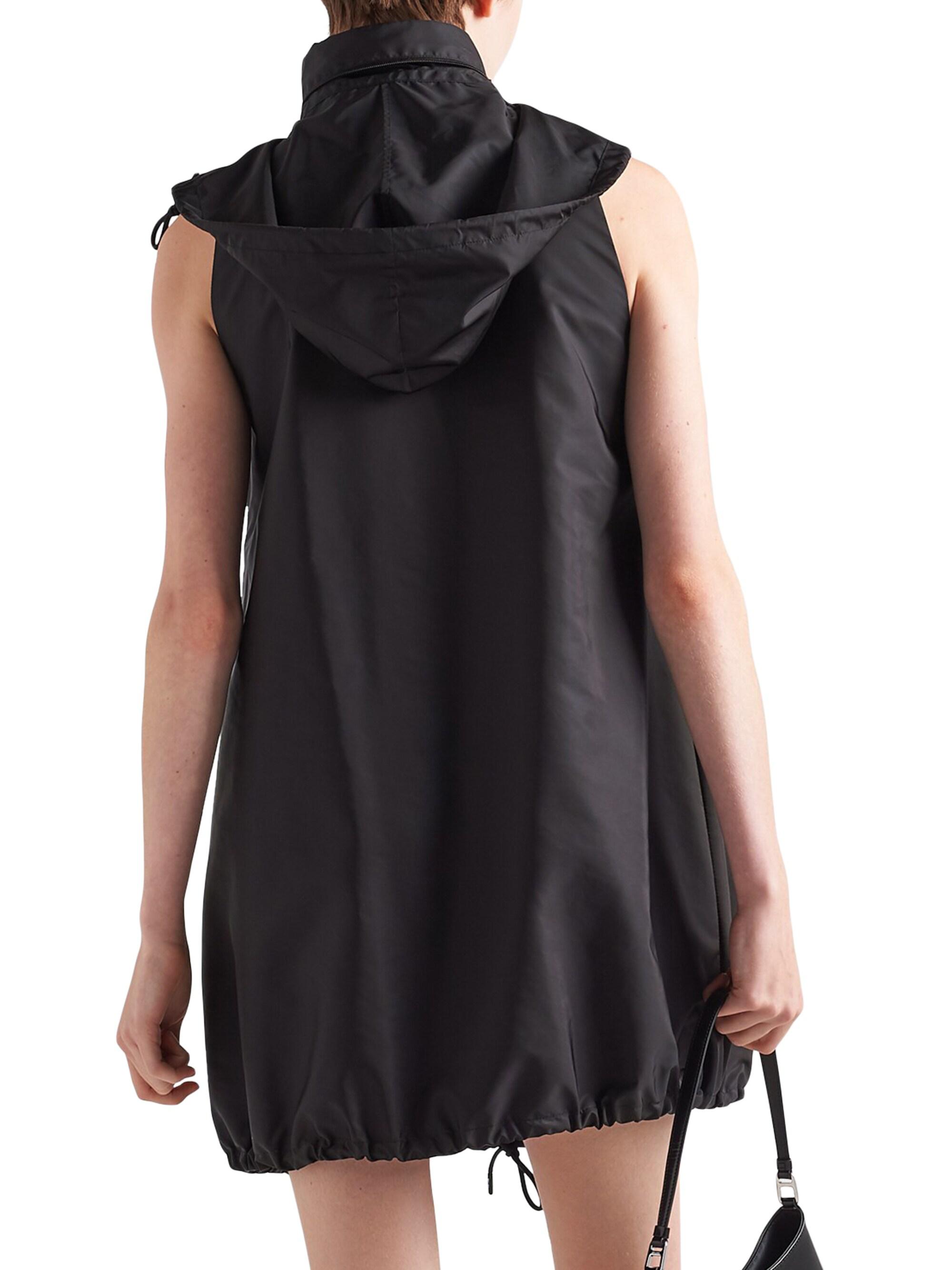 【PRADA】 ReーNylonフレアミニワンピース M 夏まで活躍《PRADA》ReーNylonフレアミニワンピース (PRADA