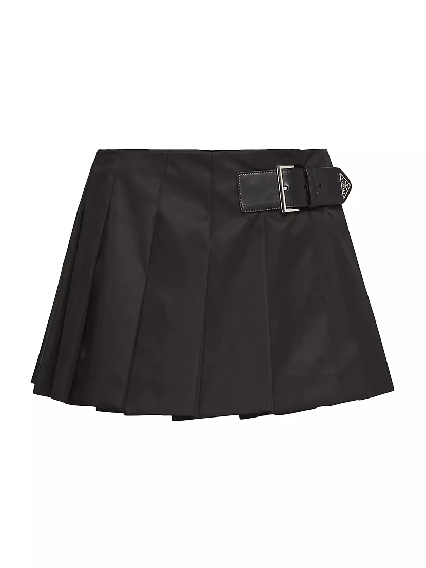 Prada high-waisted Pleated Skirt - Farfetch