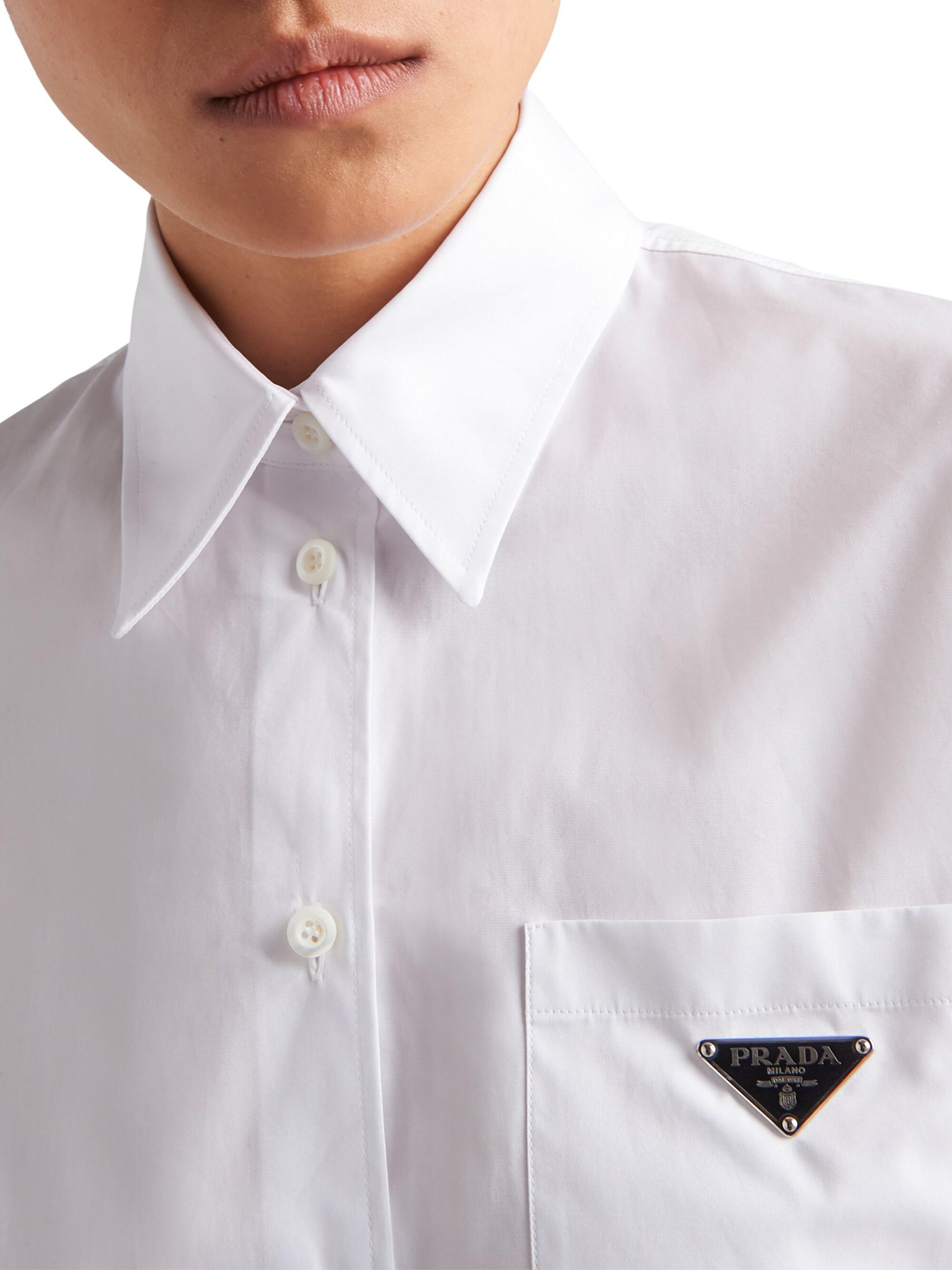 トップス 90s prada stretch dress shirt (38) white 90s prada stretch dress shirt (38) white Prada White Tops For