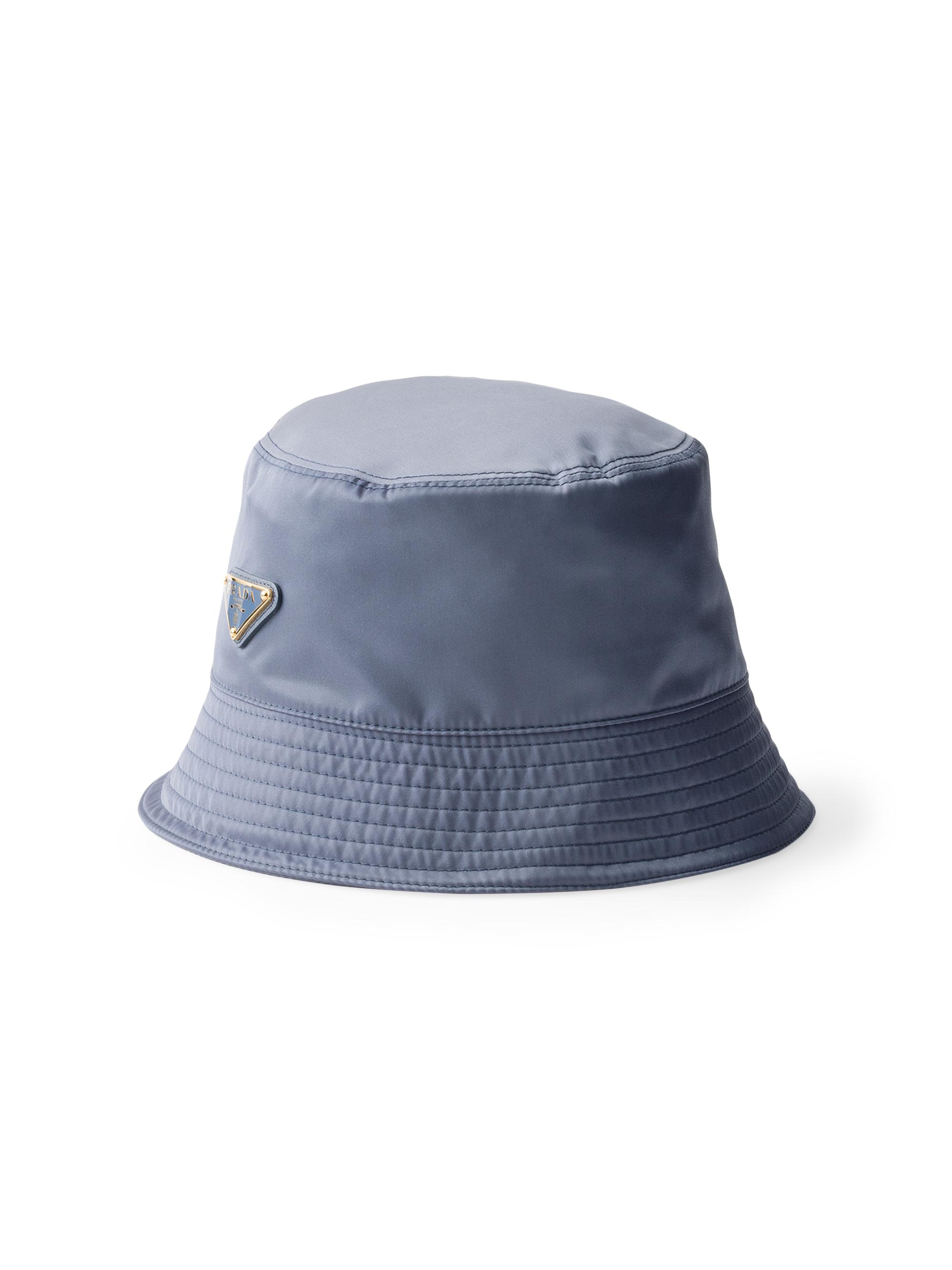 Prada Women's Re-Nylon Bucket Hat - Blue Gold