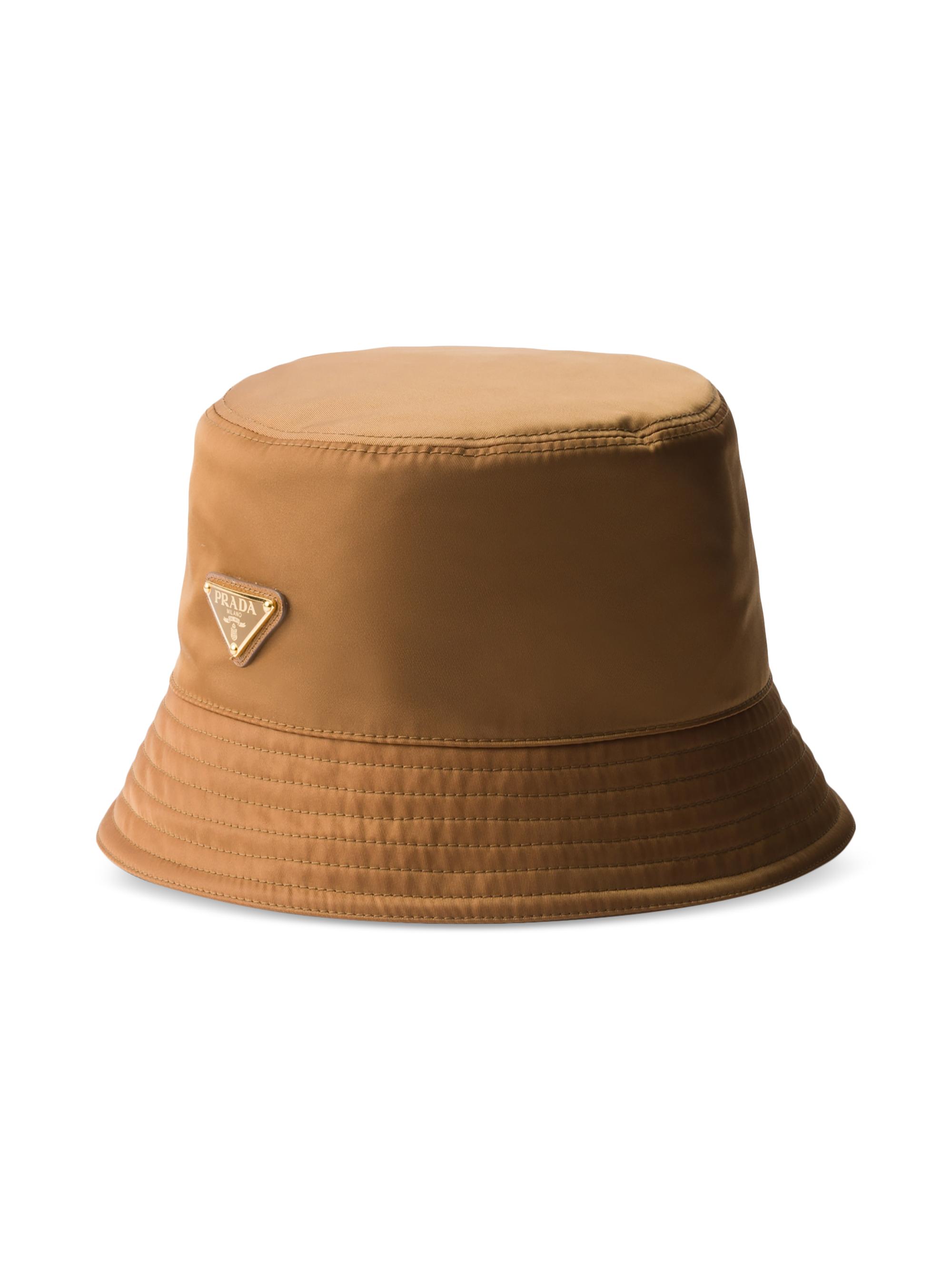 Prada Women's Re-Nylon Bucket Hat - Brown