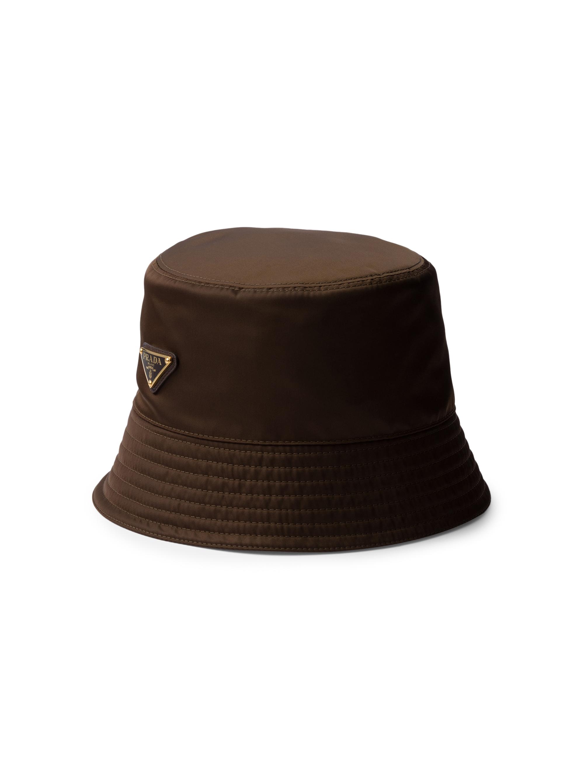 Prada Women's Re-Nylon Bucket Hat - Dark Brown