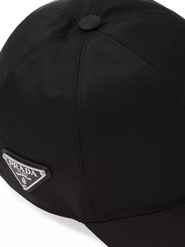 Shop Prada Re-Nylon Baseball Cap | Saks Fifth Avenue Shop Prada Re-Nylon Baseball Cap | Saks Fifth Avenue