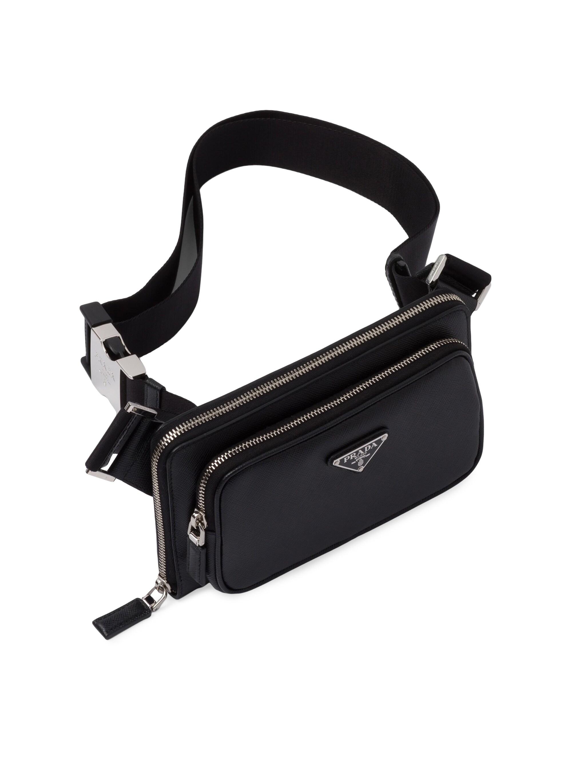 Prada Saffiano Leather Belt Bag | Saks Fifth Avenue