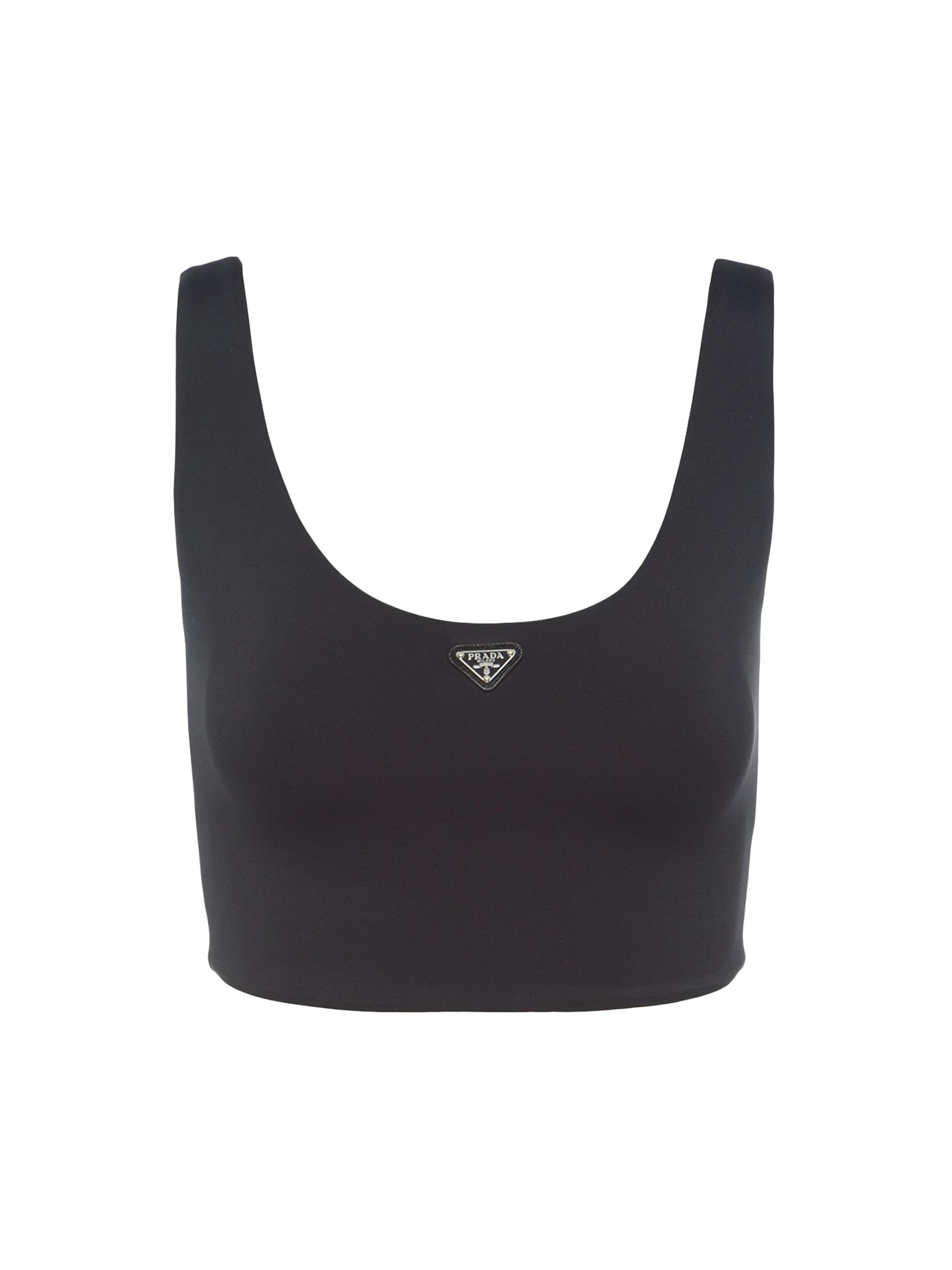Prada Women's Stretch Jersey Top - Black