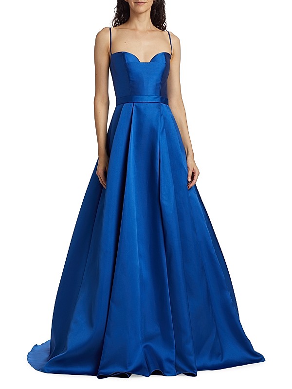 Shop Vera Wang Bride Vihaan Sleeveless Mikado Gown | Saks Shop Vera Wang Bride Vihaan Sleeveless Mikado Gown | Saks