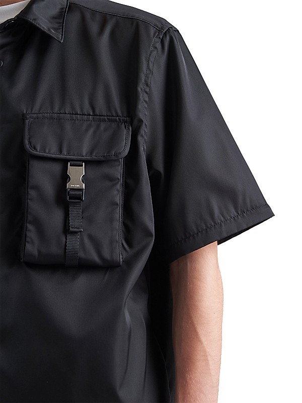 Shop Prada Re-Nylon Shirt | Saks Fifth Avenue Shop Prada Re-Nylon Shirt | Saks Fifth Avenue