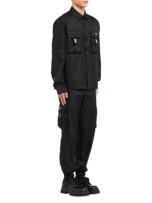 Shop Prada Re-Nylon Shirt | Saks Fifth Avenue Shop Prada Re-Nylon Shirt | Saks Fifth Avenue