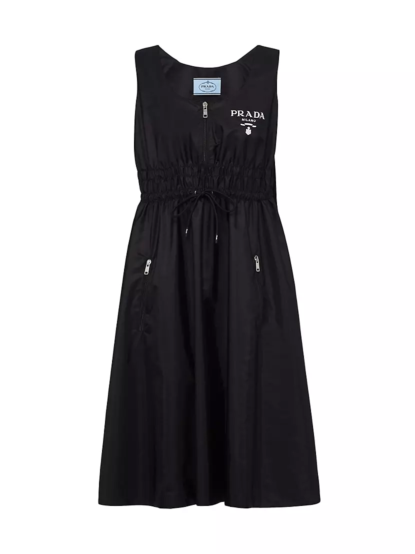 Shop Prada Sleeveless Re-Nylon Dress | Saks Fifth Avenue Shop Prada Sleeveless Re-Nylon Dress | Saks Fifth Avenue