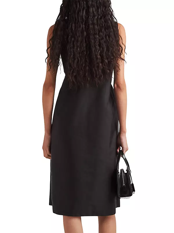 Shop Prada Sleeveless Re-Nylon Dress | Saks Fifth Avenue Shop Prada Sleeveless Re-Nylon Dress | Saks Fifth Avenue