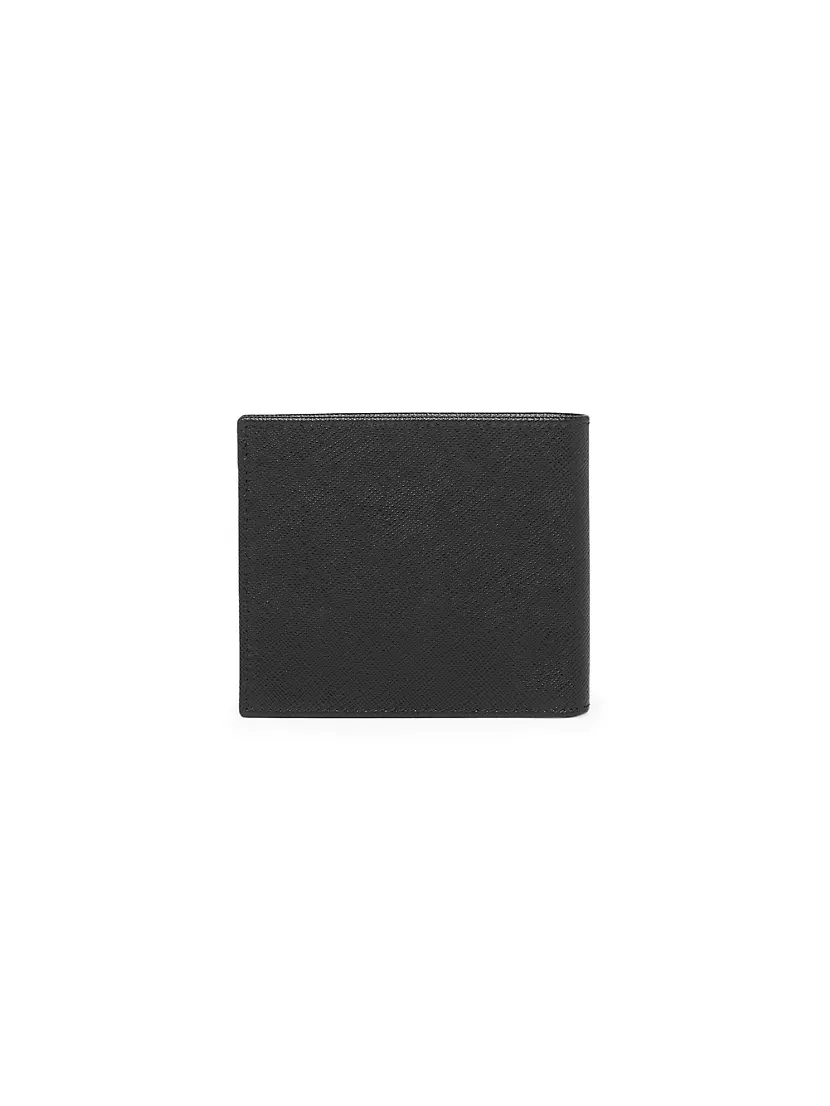 Shop Prada Saffiano Leather Wallet
