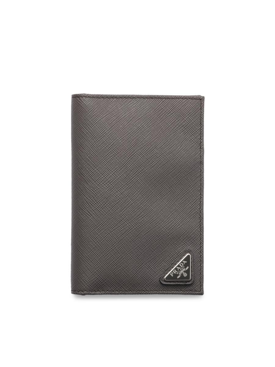 財布・小物その他 PRADA Burgundy Leather Card Holder Burgundy Saffiano leather card holder | PRADA