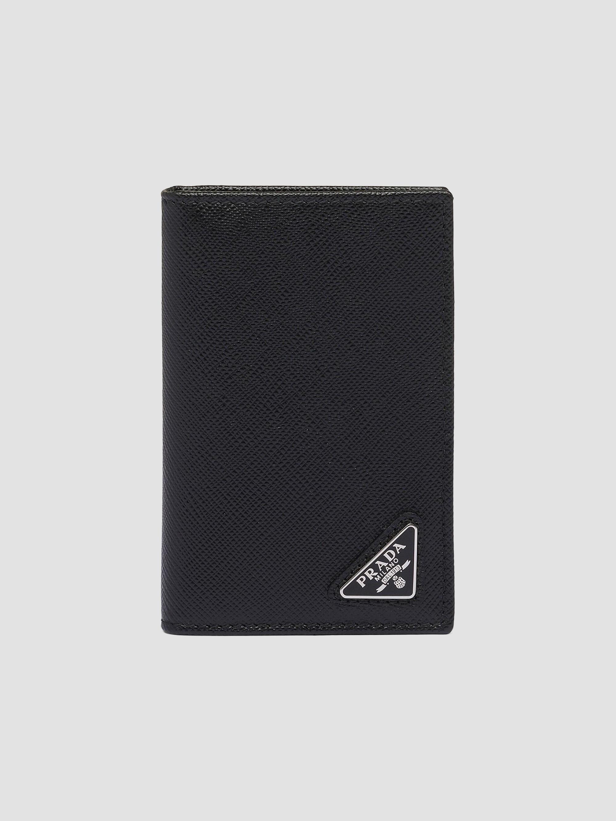 Prada Saffiano Leather Passport Holder | Saks Fifth Avenue